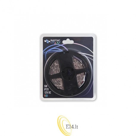 LED juostos rinkinys RGB+NW 5050 Blister 5m300 IP20 RF