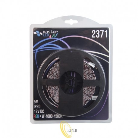 LED juostos rinkinys RGB+NW 5050 Blister 5m300led IP20